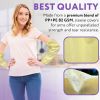 Disposable PP PE Sleeves 18". Pack of 20 (10 pairs) Yellow Polyethylene Polypropylene Oversleeves. 82 gsm Plastic Arm Sleeves Covers with Elastic Ends