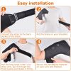 Heated Shoulder Brace Electric Heating Pad Therapy Shoulder Heating Wrap Compression Sleeve for Shoulder Pain Muscle Stiffness Bursitis Tendonitis