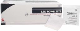 Dukal BZK Towelettes. Pack of 2000 Pre-moistened Wipes. Cleansing Wipes for Hand Washing. Benzalkonium Chloride Pads in Individual Packets. Latex-free