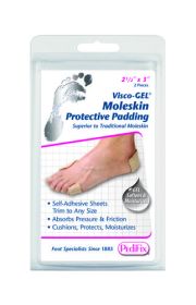 Visco Gel Moleskin 2 per Pack 2 1/2  x 3